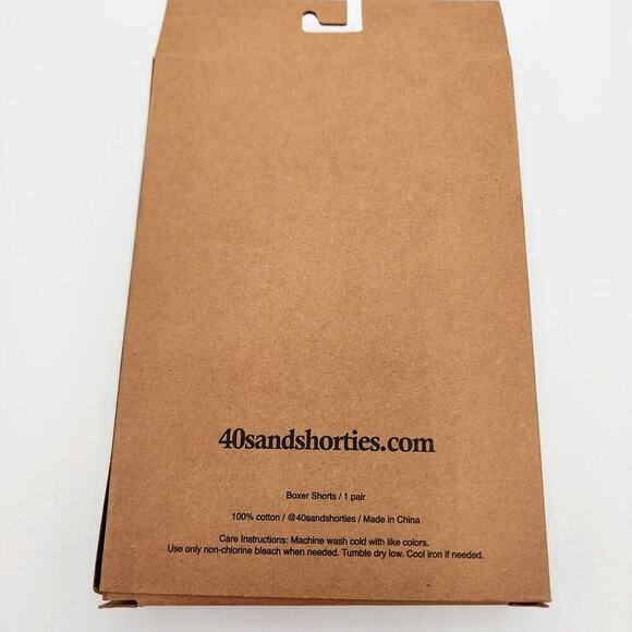 40 & Shorties Men's Boxer Shorts Size Large NWT - Picture 2 of 6